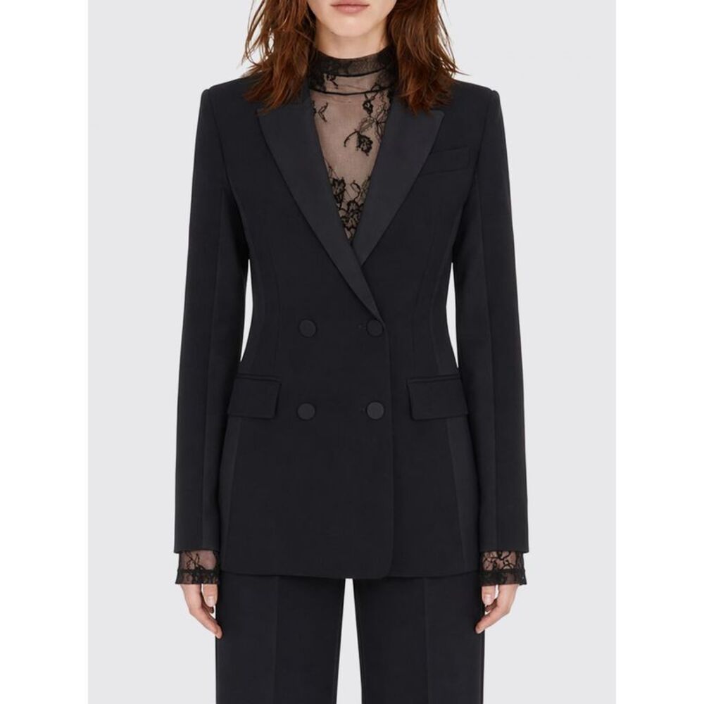 Patrizia Pepe Women Patrizia Pepe Slim Fit Double-Breasted Criªpe Blazer